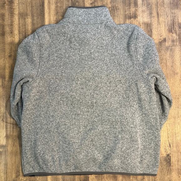 L.L.Bean Sweater Fleece Pullover Slightly Fitted Gray 298050 Men’s Large Regular - Picture 2 of 10